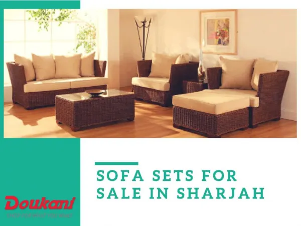 Sofa Sets for Sale in Sharjah - Doukani