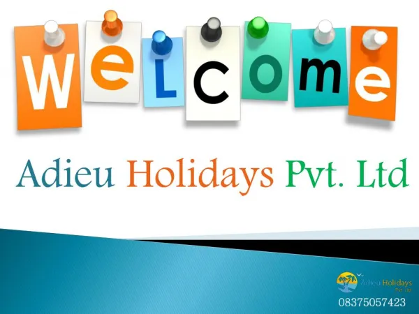 Adieu holiday Pvt.Ltd