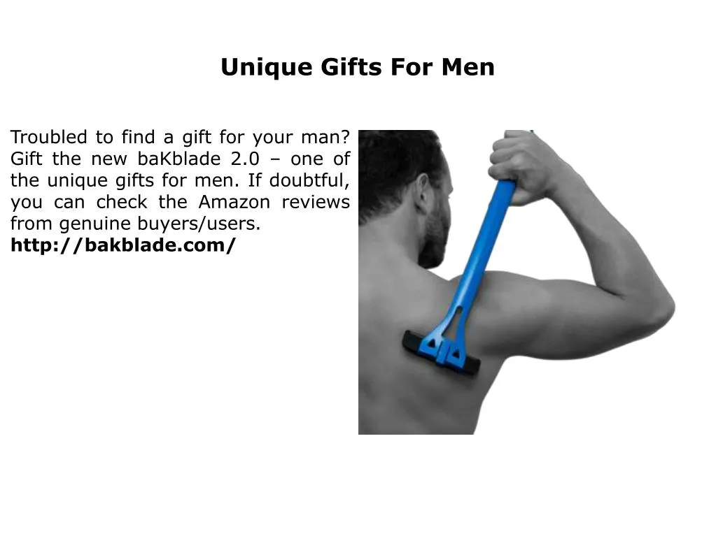 unique gifts for men