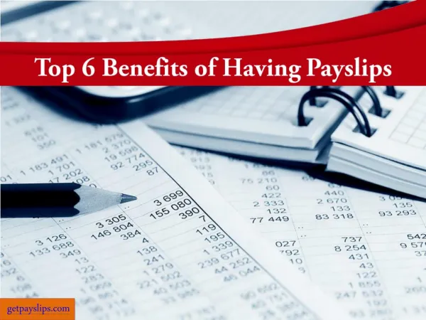 Top 6 Benefits of Having Payslips