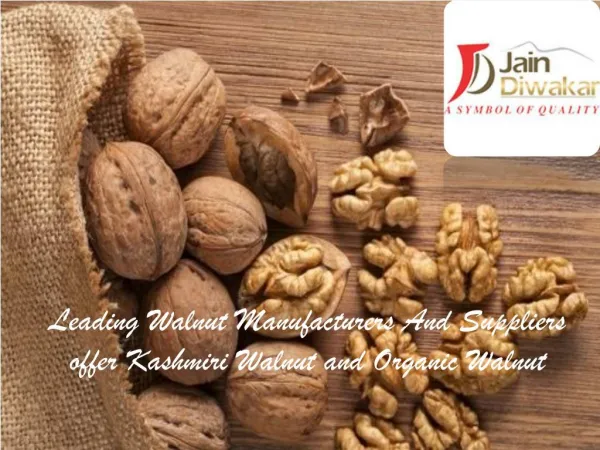 Walnut Manufacturers