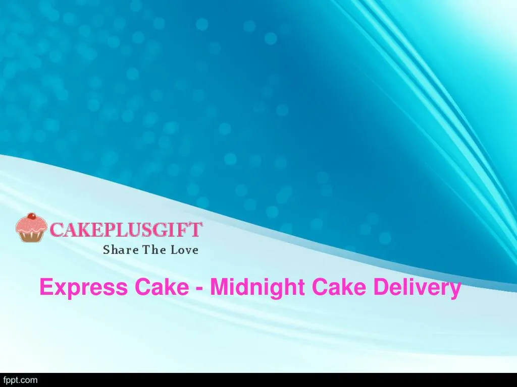express cake midnight cake delivery