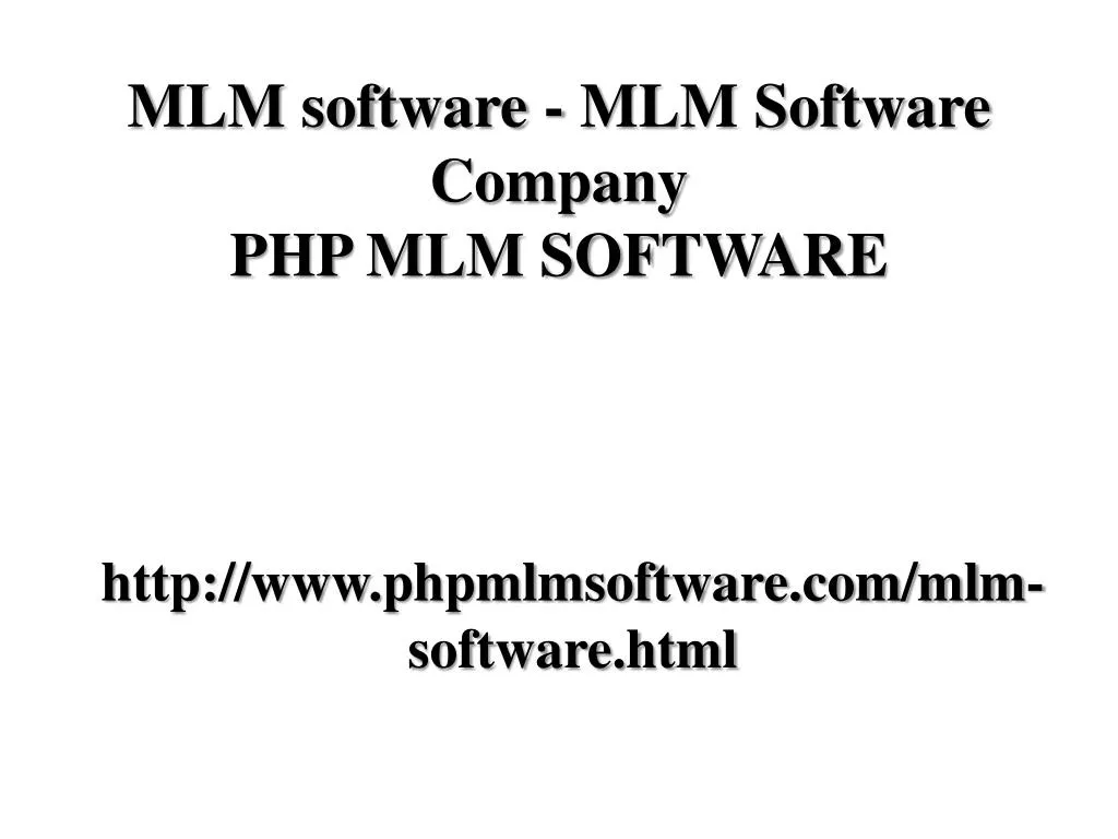 mlm software mlm software company php mlm software