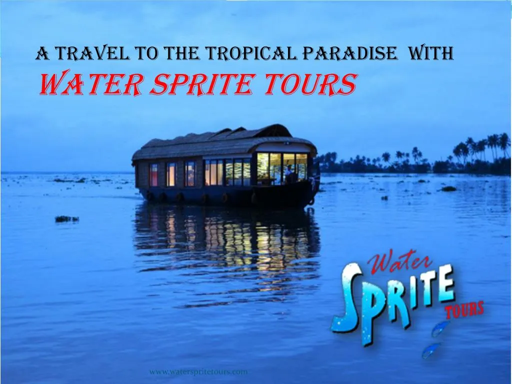 a travel to the tropical paradise with water