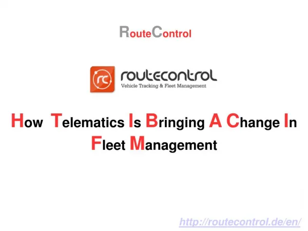 How Telematics is Bringing a Change in Fleet Management