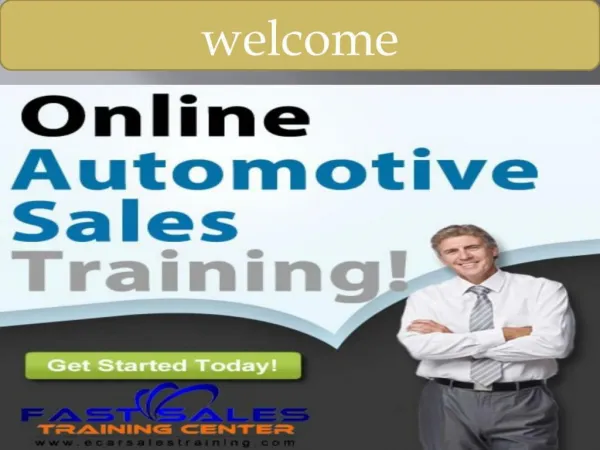 Best Auto Sales Training Programs