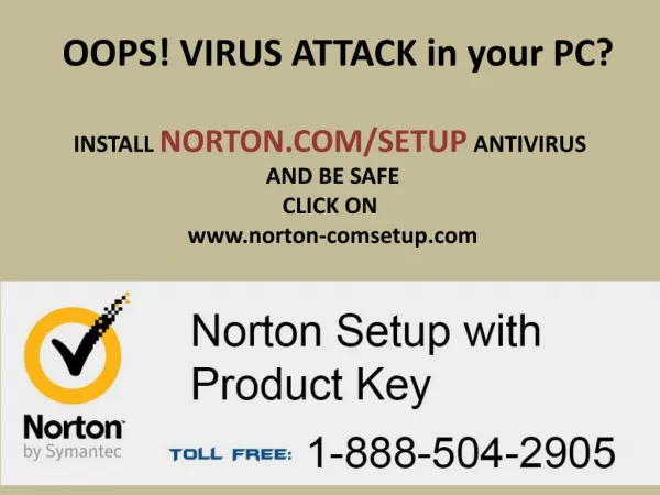 Norton.com/setup login help call @1-888-504-2905