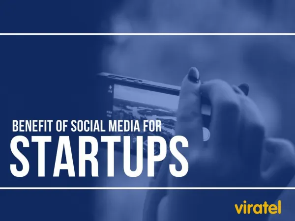 Benefit of Social Media for Start-Ups