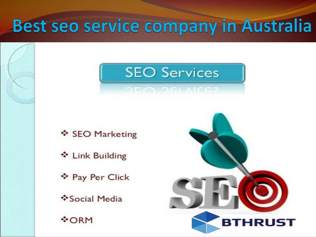 best seo service company in australia