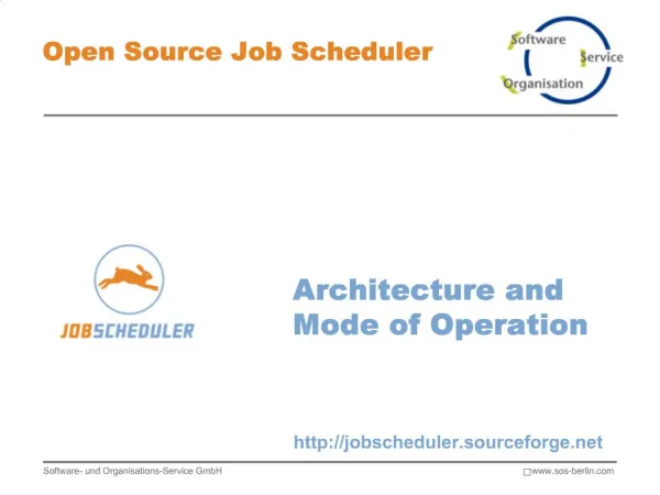 Architecture and Mode of Operation