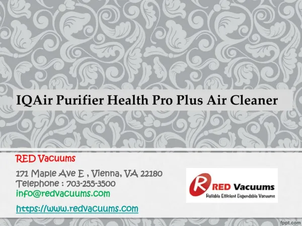 IQAir Health Pro Plus Air Purifier World's Best Air Cleaner