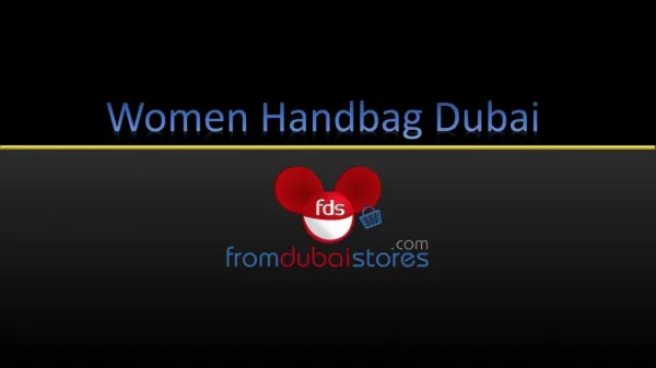 Women Handbag Dubai
