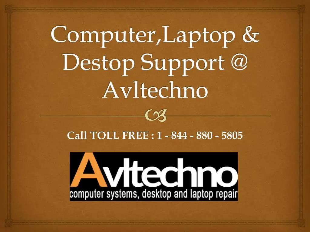 computer laptop destop support @ avltechno