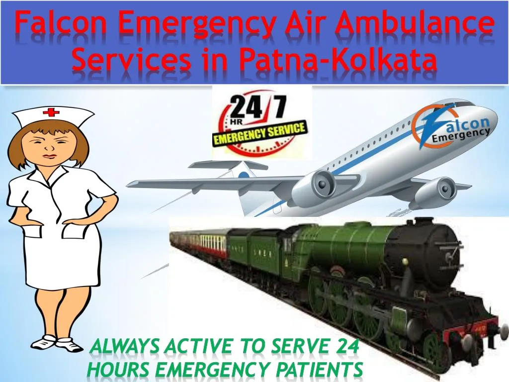 falcon emergency air ambulance services in patna kolkata