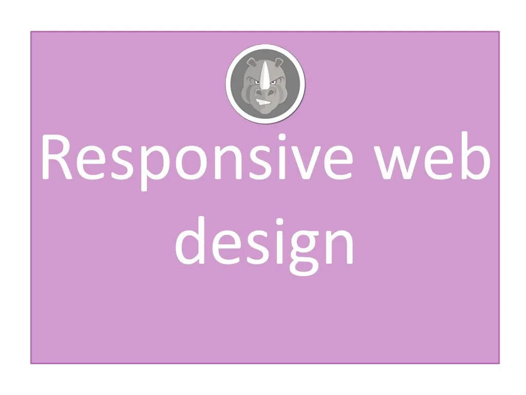 r esponsive web design