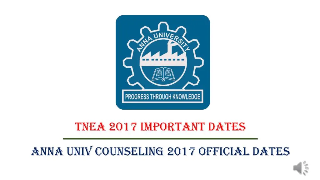 tnea 2017 important dates