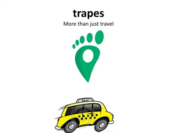 Trapes online outstation cab booking service provider