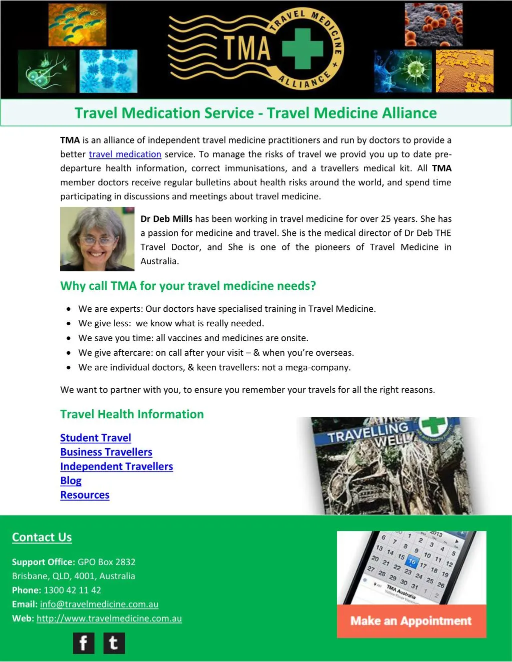 travel medication service travel medicine alliance