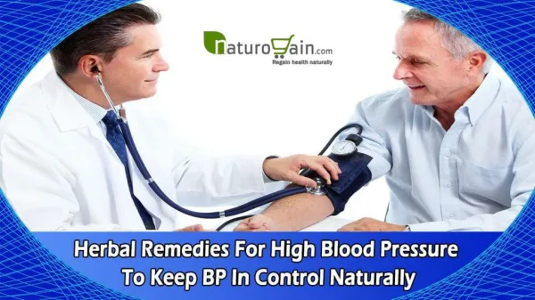 Herbal Remedies For High Blood Pressure To Keep BP In Control Naturally
