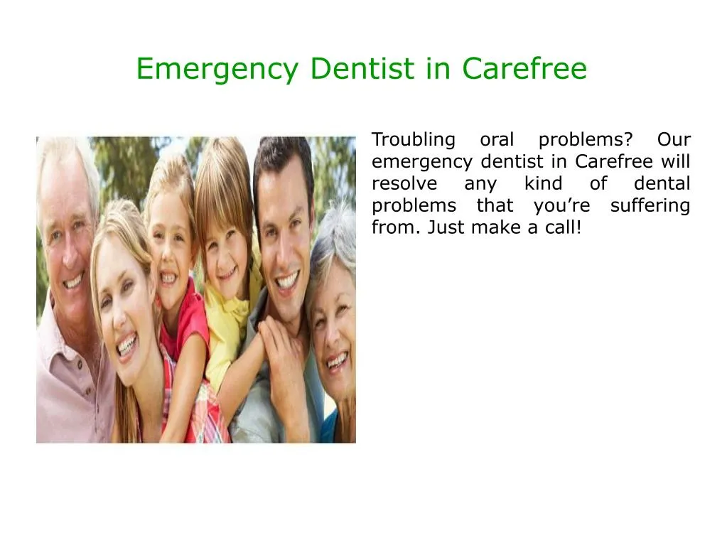 emergency dentist in carefree