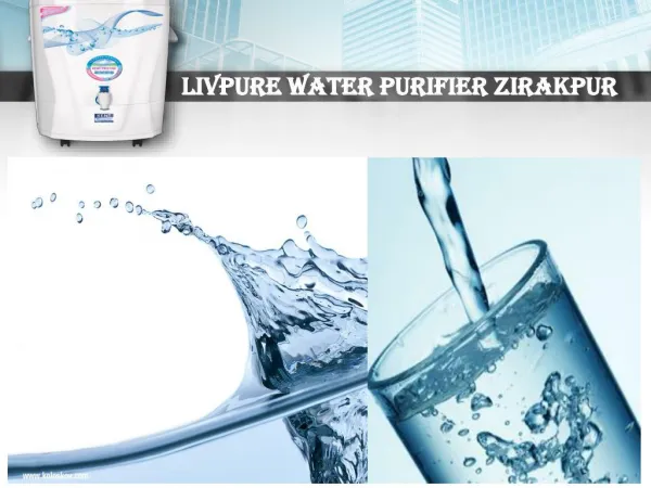 Buy online Livpure water purifier Zirakpur/Mohali/Panchkula/Chandigarh
