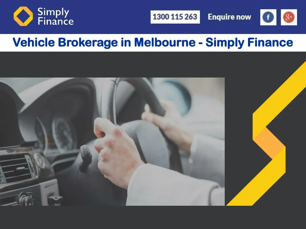 vehicle brokerage in melbourne simply finance