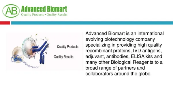 Advanced Biomart-A professional recombinant protein supplier