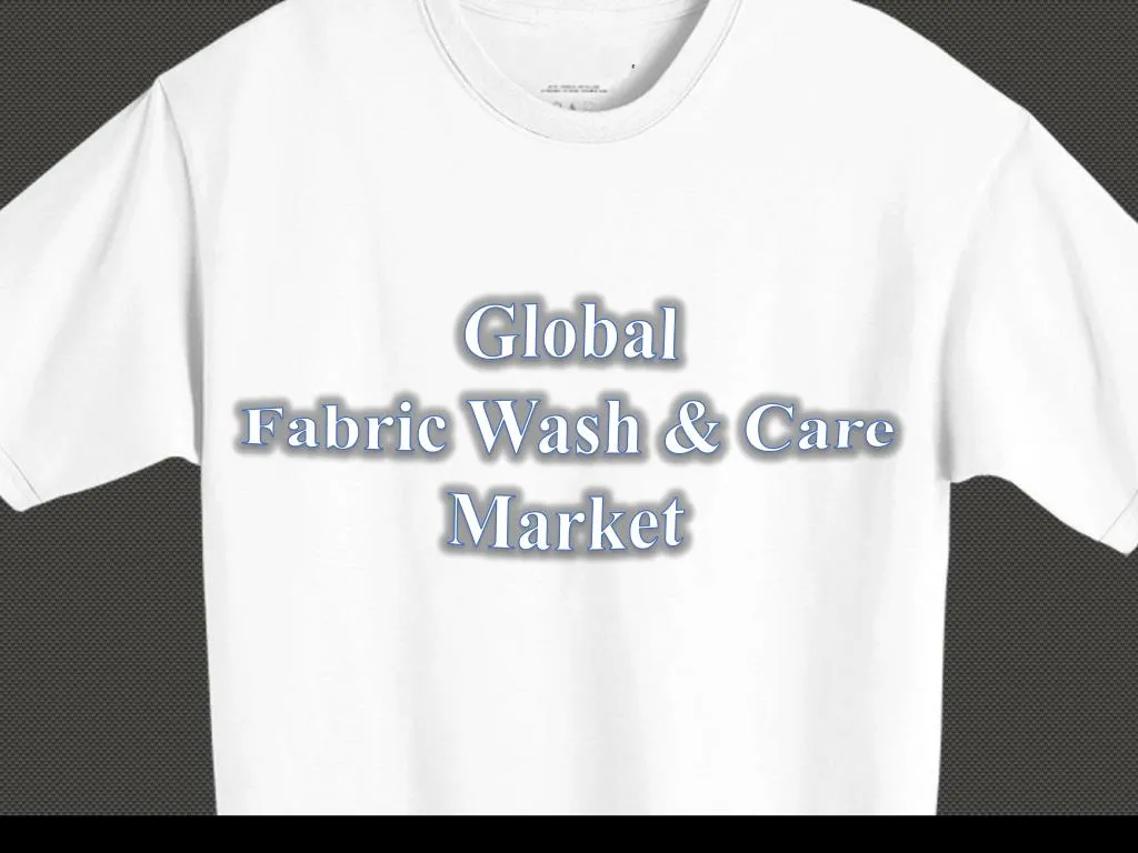 global fabric wash care market