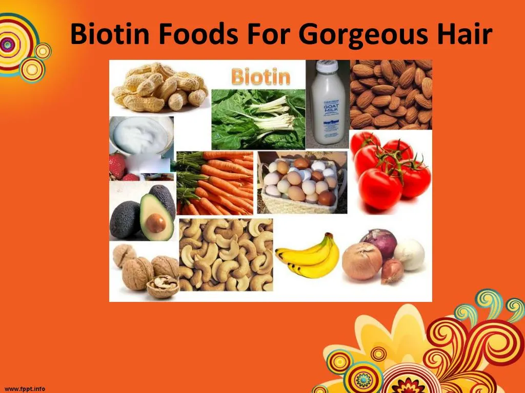 biotin foods for gorgeous hair