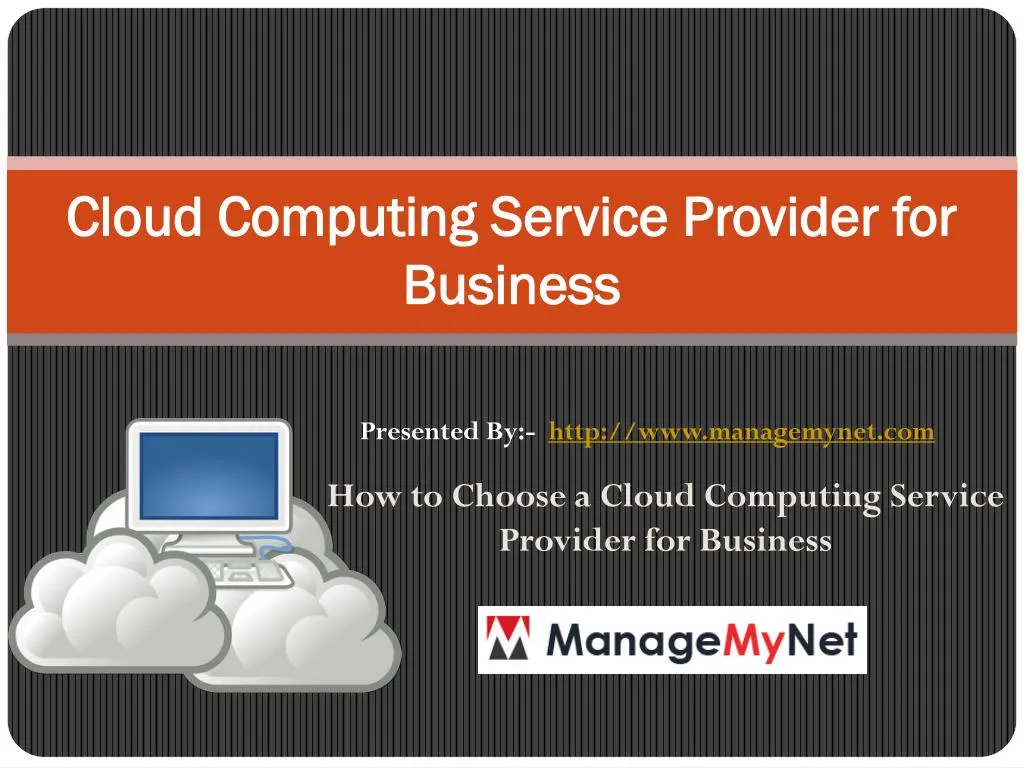 cloud computing service provider for business