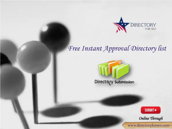 Free instant approval directory list
