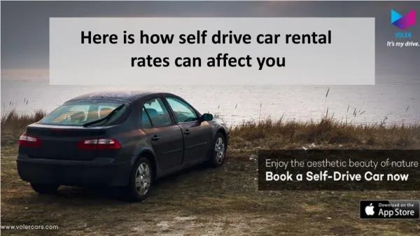 Here is how self-drive car rental rates can affect you