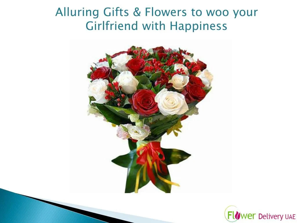 alluring gifts flowers to woo your girlfriend