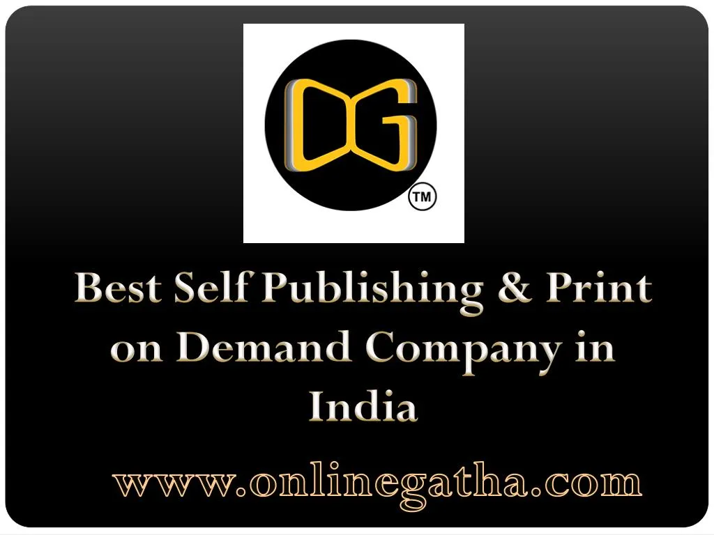 best self publishing print on demand company