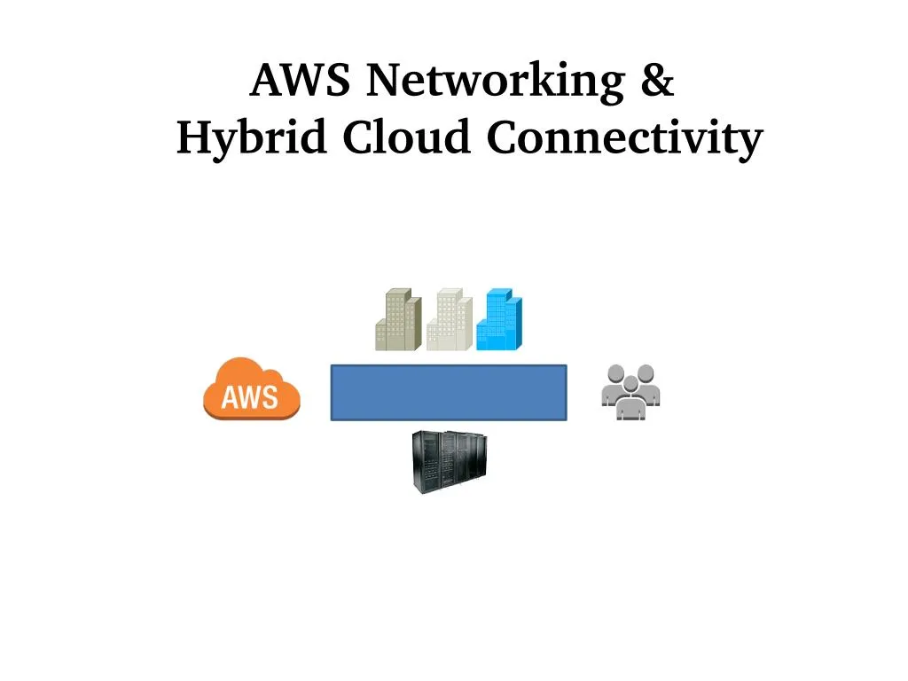 aws networking hybrid cloud connectivity