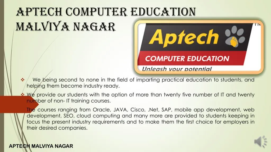 aptech computer education malviya nagar