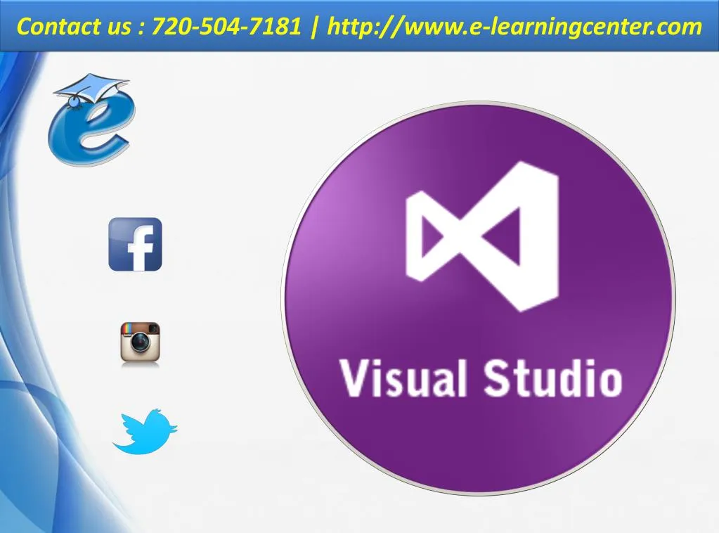contact us 720 504 7181 http www e learningcenter