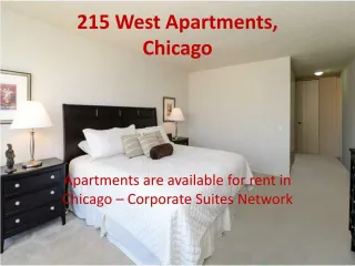 Short Term Rental Apartments Available In Chicago - slide 1