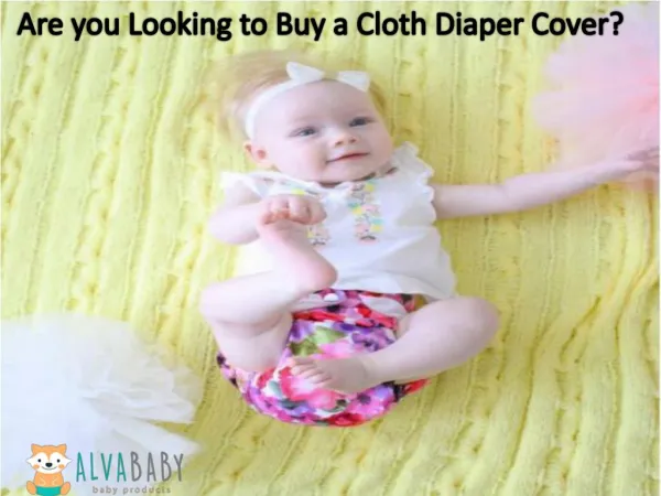 Are you Looking to Buy a Cloth Diaper Cover?