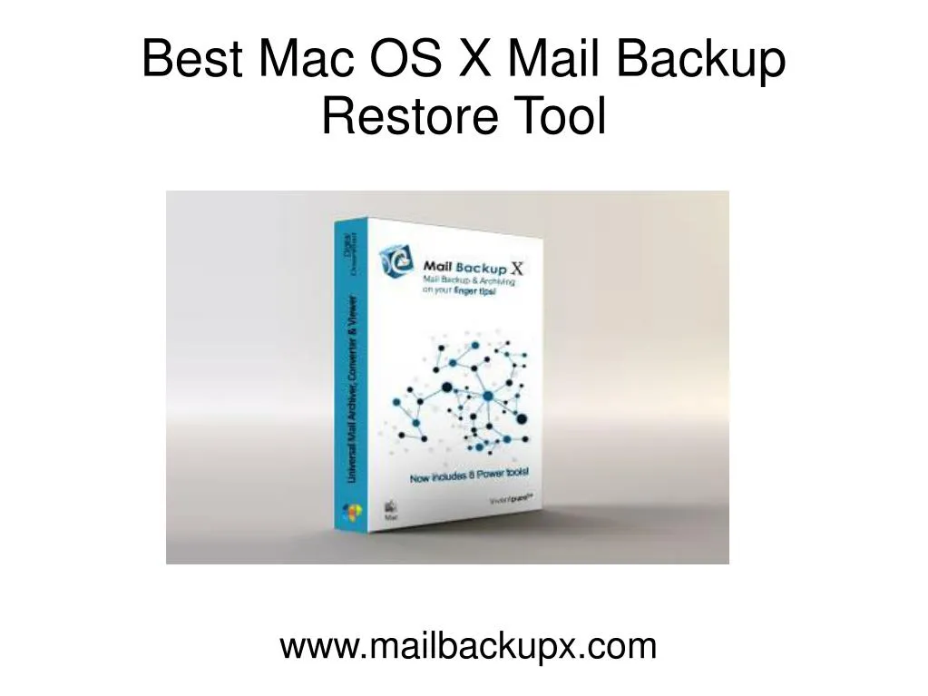best mac os x mail backup restore tool