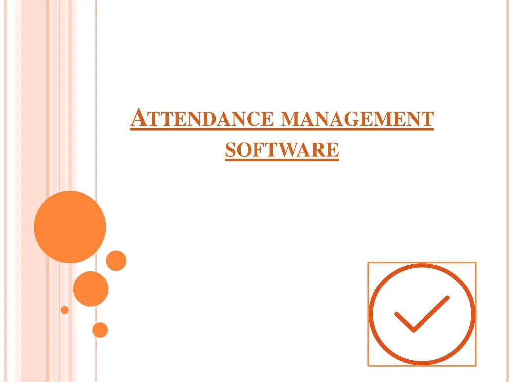 attendance management software