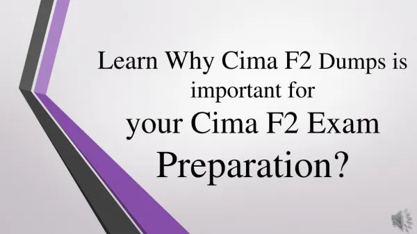 How to pass Cima F2 Exam in first attempt in 2017?