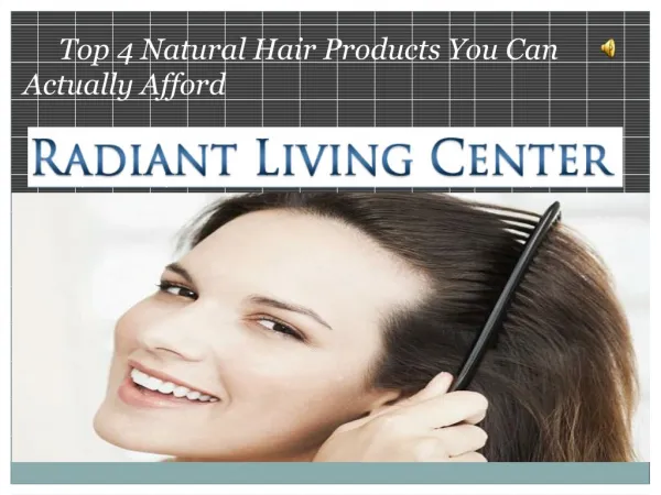 Top 4 Natural Hair Products You Can Actually Afford