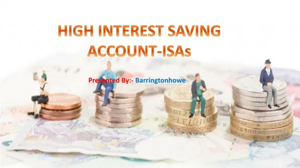 High Interest Saving Account – ISA