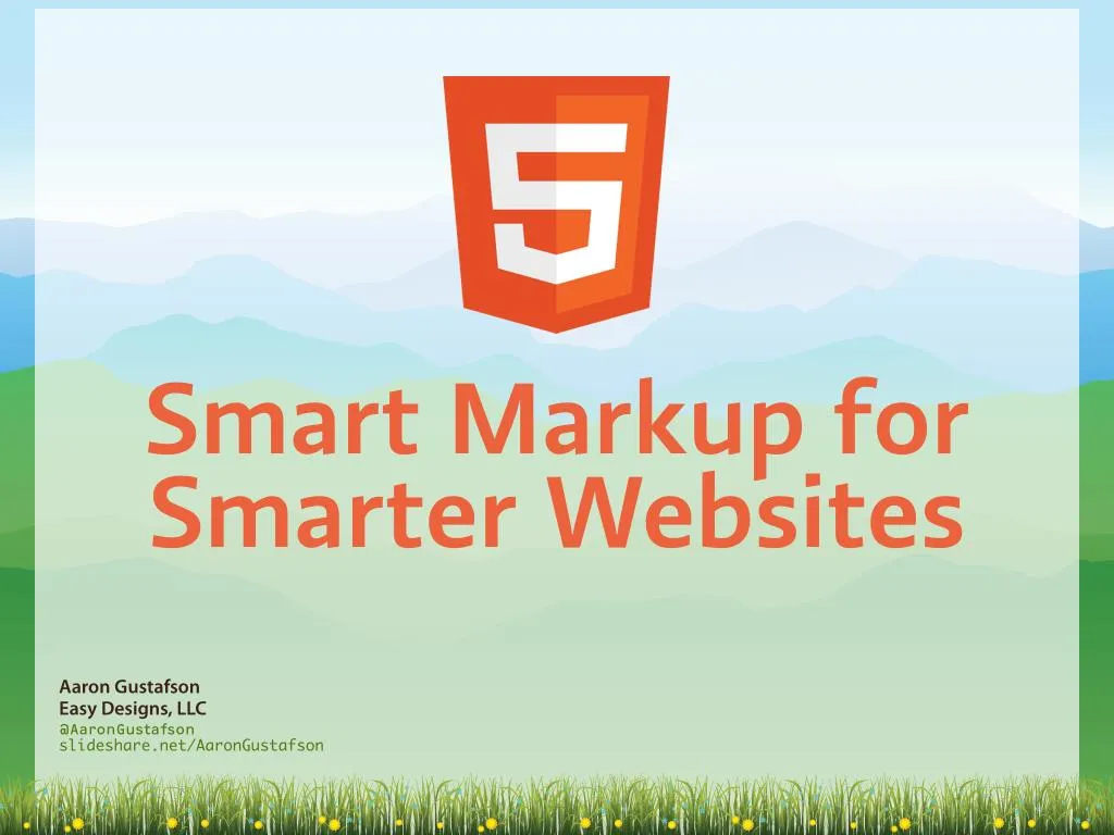 smart markup for smarter websites