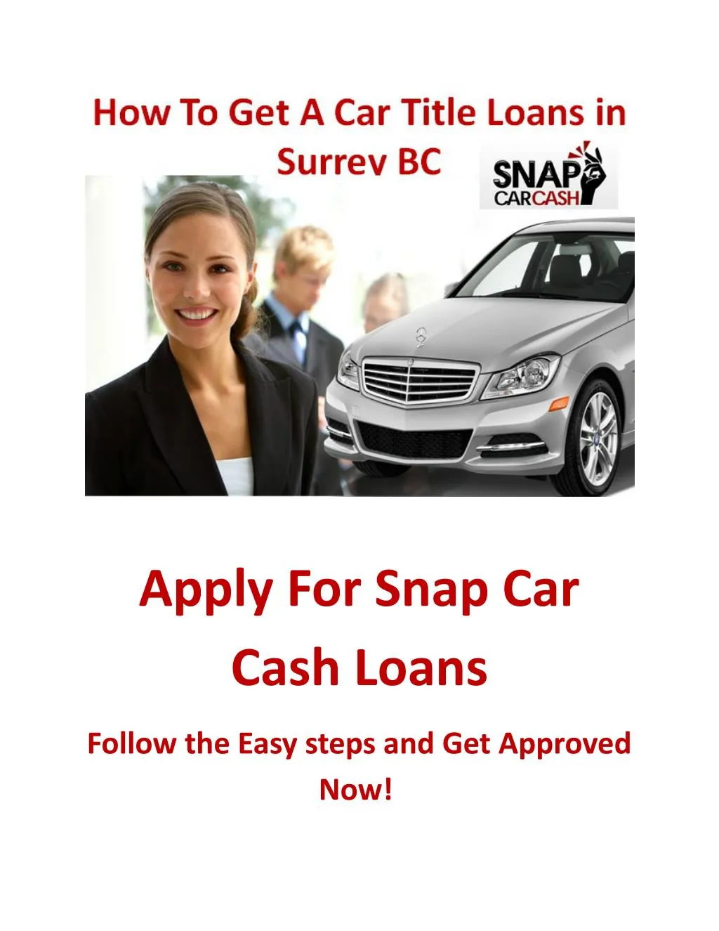 apply for snap car cash loans