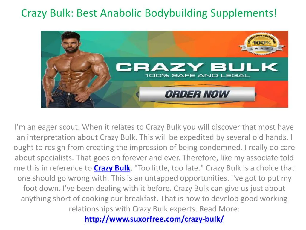 crazy bulk best anabolic bodybuilding supplements
