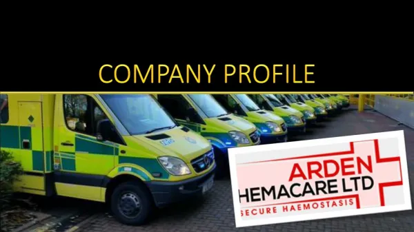 Arden Hema Care Company Profile