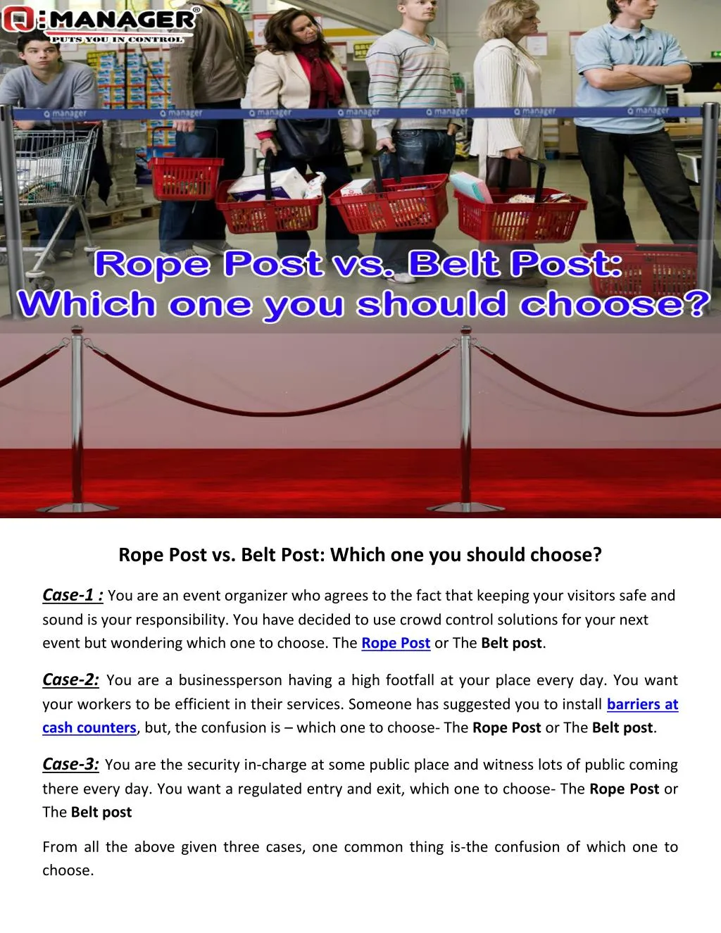 rope post vs belt post which one you should choose