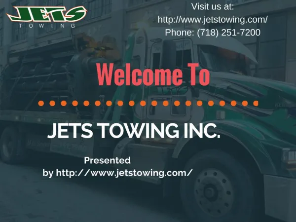 Medium Duty Towing And Recovery Service